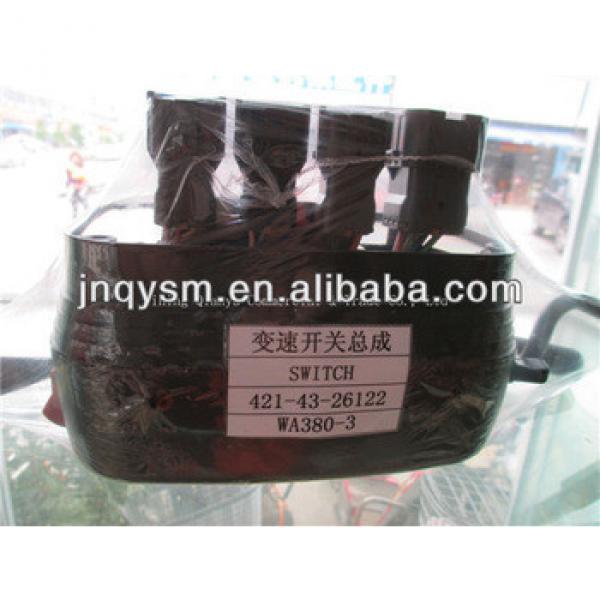 Excavator Pressure Switch WA-380-3 421-43-26122 excavator spare parts #1 image