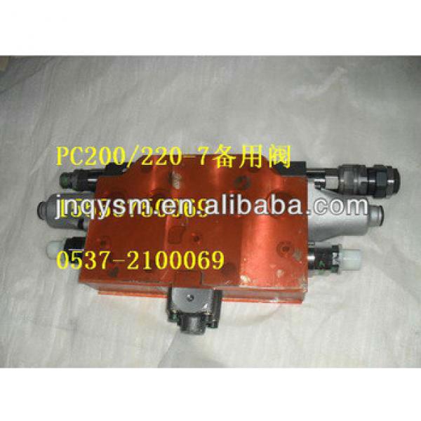 Hot sale original spare parts hydraulic spare valve for excavator sk135 #1 image