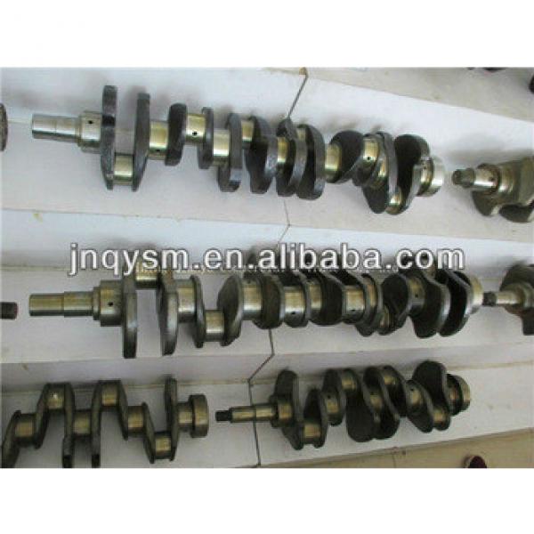 diesel engine parts crankshaft for PC120 PC130 PC160 PC200 PC220 PC230 PC300 #1 image