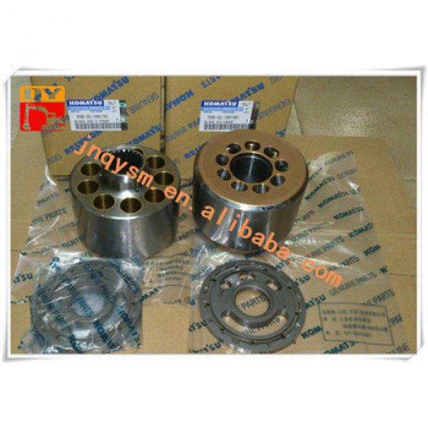 Pc200-6 Excavator Hydraulic Parts,Cylinder Block,Drive Shaft,Piston Shoes,Retainer Plate #1 image