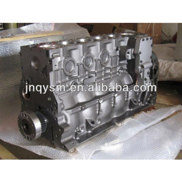 SAA6D107E Engine 6754-21-1310 cylinder block for PC200-8 excavator #1 image