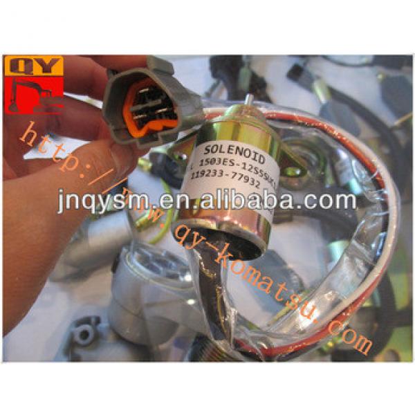 PC200-5 rotating solenoid valve 20Y-60-11713 20Y-60-11712 for excavator #1 image