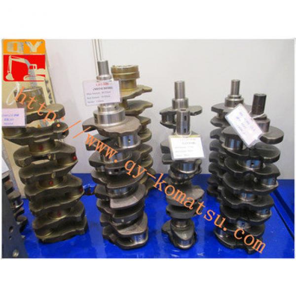 Forged steel crankshaft S6KT crankshaft for E200B E320B P/N 4W3989/4W3579 #1 image