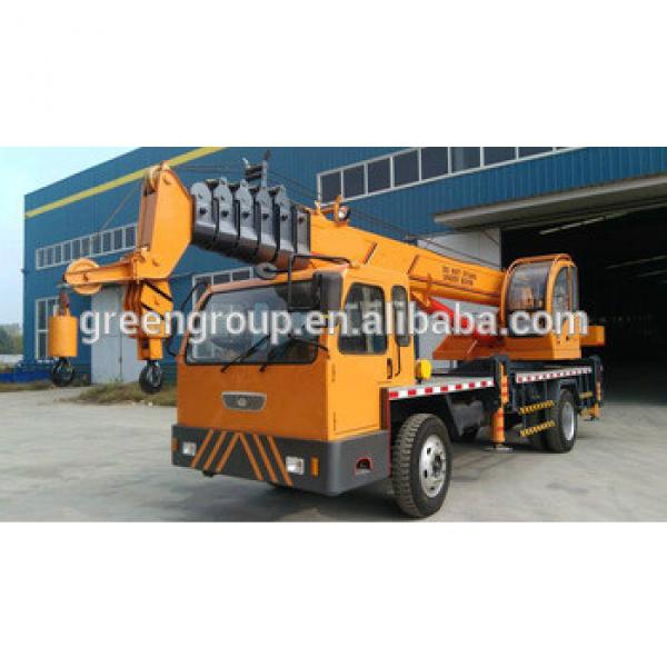 New hydraulic 6 8 10 12 ton small truck mounted crane for sale,360 degree rotation 7 ton truck cranes #1 image