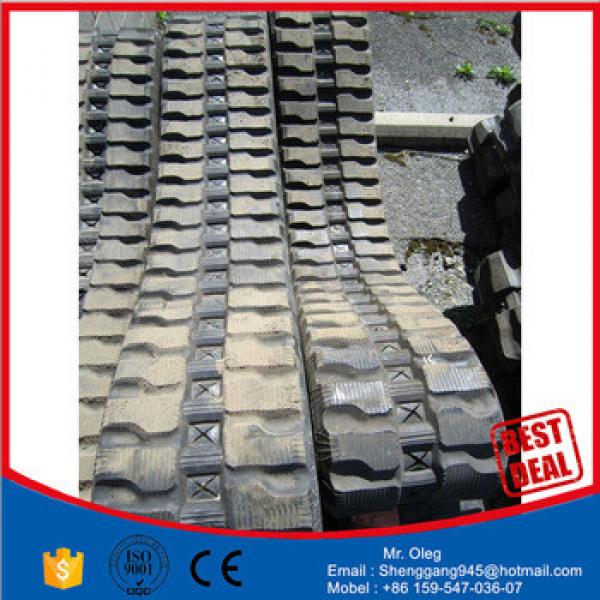your excavator rubber track for mini excavator EX15 track rubber pad 230x96x31 #1 image