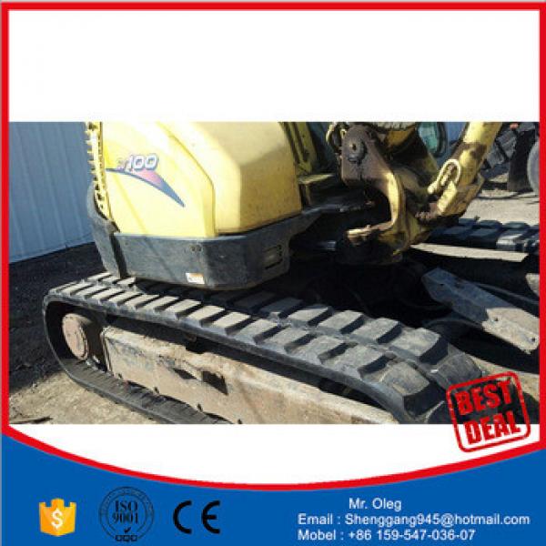 excavator rubber track , 600mm 500mm 400MM,300mm,Doosan,Daewoo,Hyundai,Kobelco,Volvo,Sumitomo,Kubota, #1 image