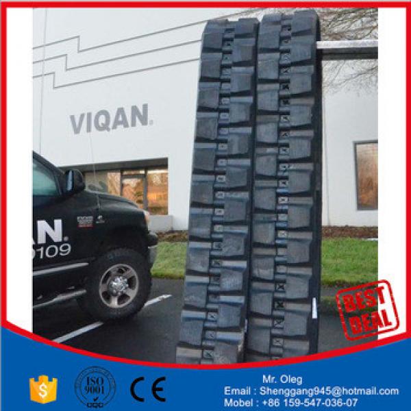 your excavator rubber crawler track EX17 track rubber pad 230x96x33 #1 image