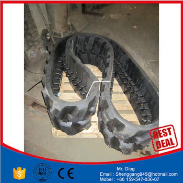 your excavator rubber track conversion system kits EX14SR track rubber pad 230x72x42 #1 image