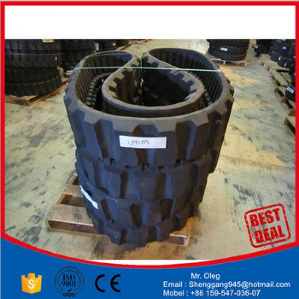 Kobelco SK40SR rubber track,rubber belt 400x72.5x70, SK03,SK90,SK100,SK210LC,SK120LC,SK30,SK55,SK70,SK75 #1 image