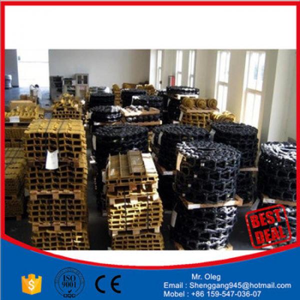 your excavator PC150LC-3 track chain Link shoe 21K-32-00041 Track Roller 205-30-00172 Carrier Roller 20Y-30-00022 #1 image