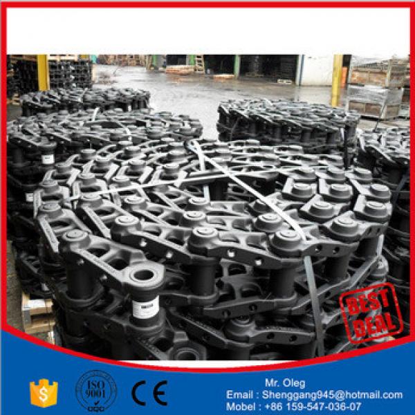 your excavator PC100-6 track chain Link shoe 202-32-00202 Track Roller 203-30-00220 Carrier Roller 203-30-00231 #1 image