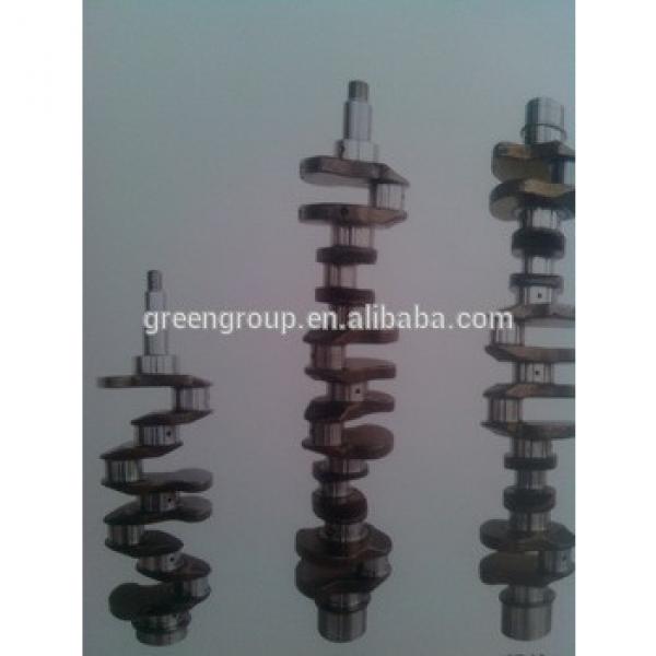 excavator crankshaft pc60 s4d95 6204-33-1100 ,pc120/pc100-6 6732-31-1100,pc200-5 6207-31-1100,6222-31-1110 6742-01-1570 #1 image