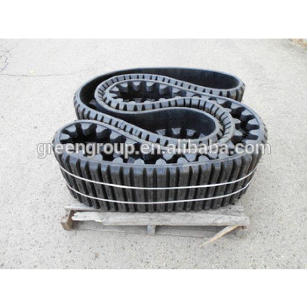 E325B cheap rubber tracks, excavator small rubber track, robot rubber track,E120B E180 E307 E311 E311B E312 #1 image