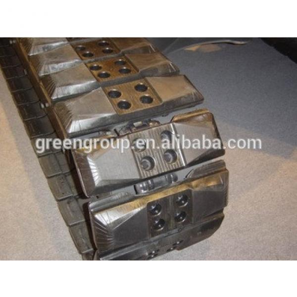 E200B cheap rubber tracks, excavator small rubber track, robot rubber track,E120B E180 E307 E311 E311B E312 #1 image