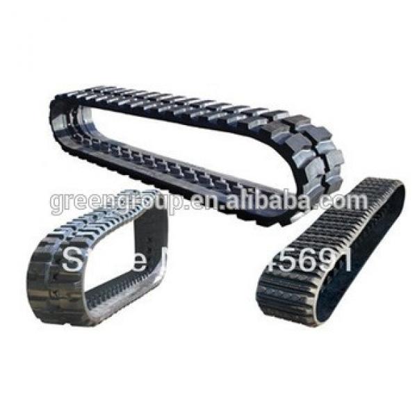 PC200 cheap rubber tracks, excavator small rubber track, robot rubber track,pc30 pc40 pc60 pc70 pc120 pc150 pc200 pc300 pc400 #1 image