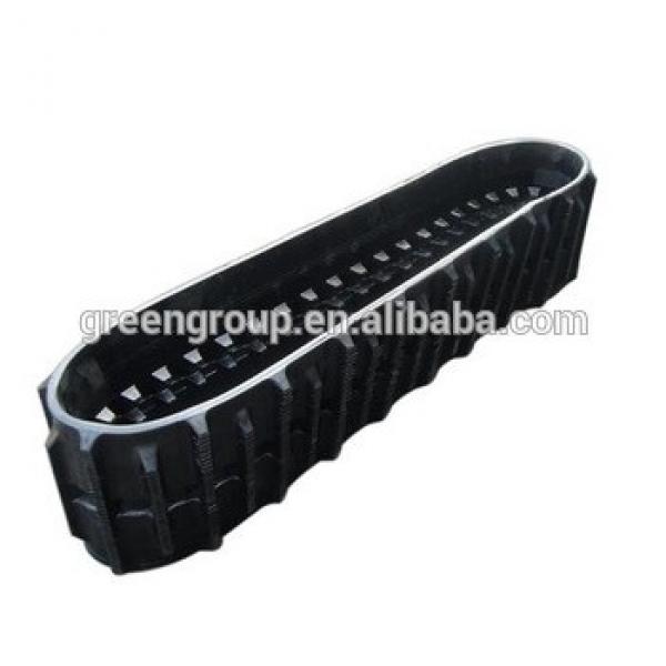 E240B cheap rubber tracks, excavator small rubber track, robot rubber track,E120B E180 E307 E311 E311B E312 #1 image