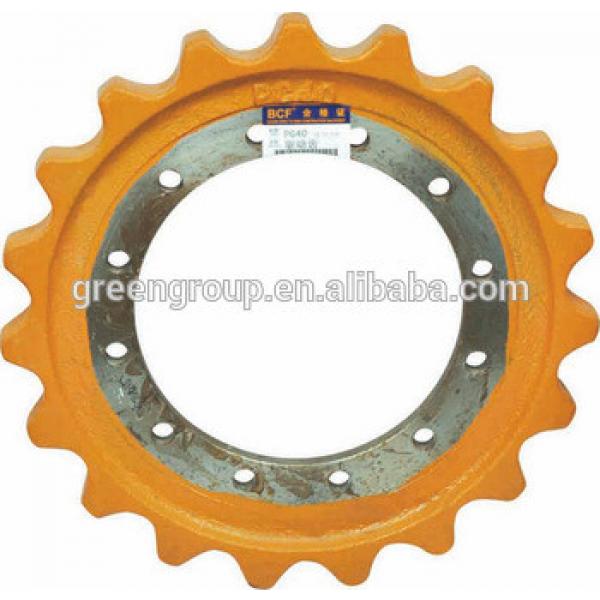 Bobcat E50 excavator sprocket,excavator drive roller,E26,E32,E35,E38,E43,E45,E62 #1 image