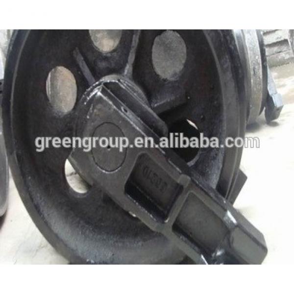 China supply!excavator undercarriage parts, MX331 MX337 MX341 excavator front idler,E50 E32 E35 E43 E80 excavator idler #1 image