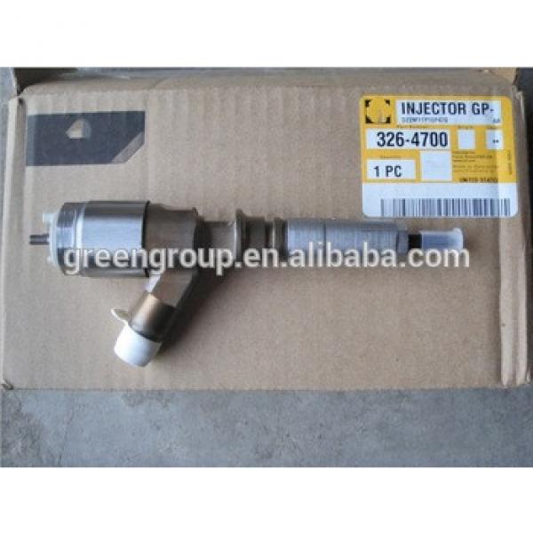 E312D excavator fuel injector 326-4740,32E61-00022 326-4740 genuie part Mitsubishi C6.4 C4.2 INJECTOR for E312D #1 image