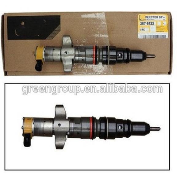 E336D excavator fuel injector for C9 engine 387-9433,Genuine Injector 387-9433 for 336D Excavator #1 image