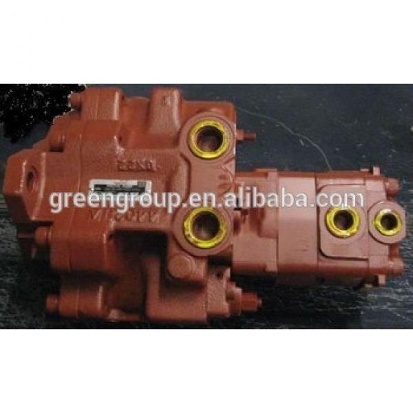 kobelco sk50 hydraulic pump Nachi PVD-3B-56L-30-5-2210A piston pump 140015 2437U401F1 #1 image