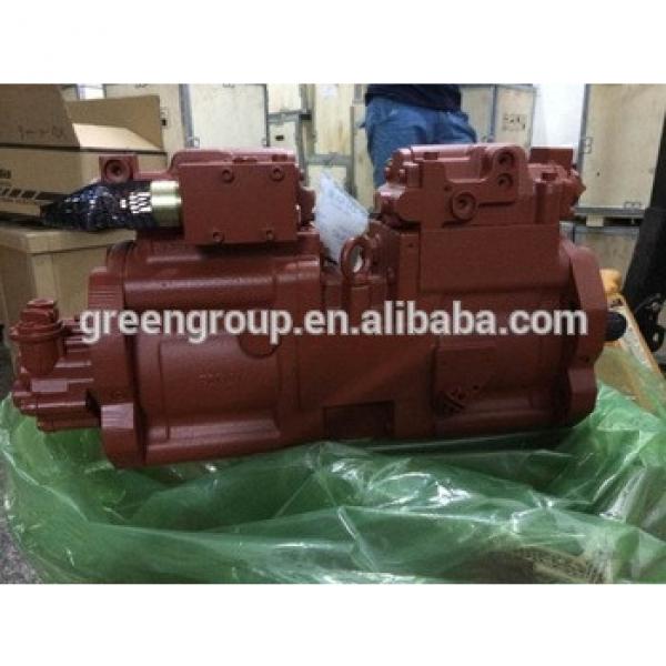 Hyundai Hydraulic pump,R130 main pump K3V63DT,kawasaki KPM pump for hyundai r130 excavator #1 image