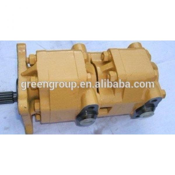 Bulldozer D155A gear pump 705-52-22100,SAR2-50+50 D155A hydraulic gear oil pump #1 image