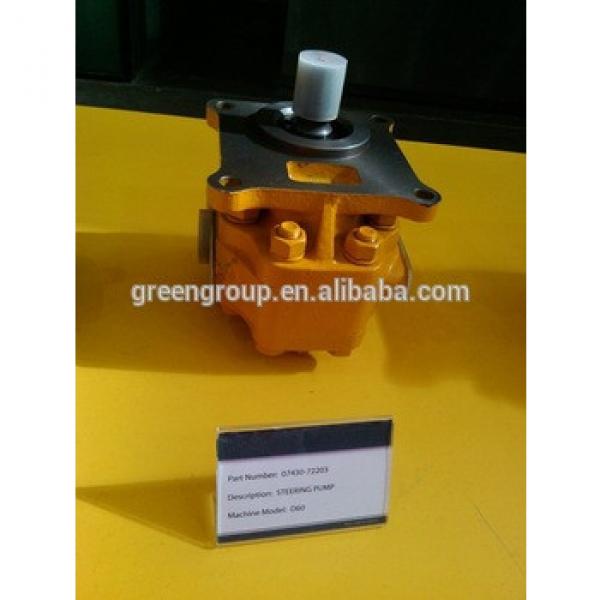 Crawler Bulldozer D41S-3 hydraulic gear pump 705-12-34010,D41Q-3 GD705A-4A GD705A-4 gear pump #1 image