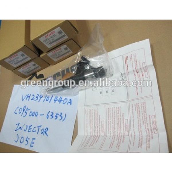 KOBELCO SK200-8 / HINO J05E 095000-6353 denso fuel injector VH23670-E0050A Denso common rail injector #1 image