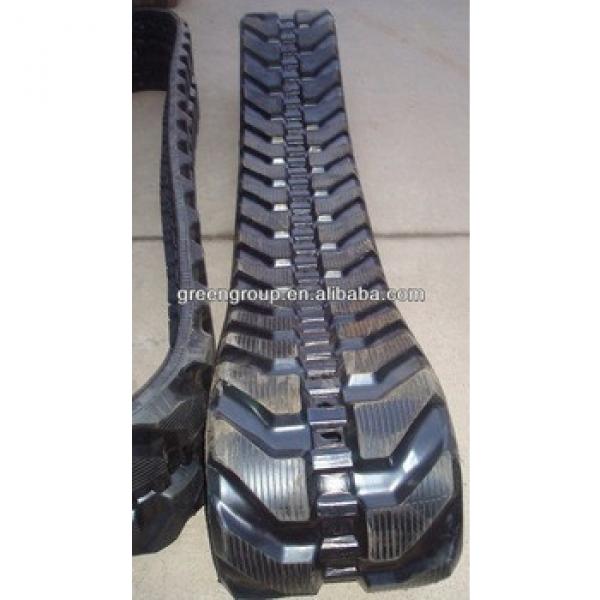 Kobelco SK90 excavator rubber track:SK30,SK85,SK55,SK60,SK35,SK65,SK45,SK70,SK120,SK27,SK20,SK40,SK75,SK50,SK60,SK80,SK25,SK100 #1 image