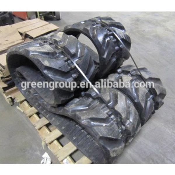 PC30, PC30-6, PC30-7, PC30R, PC30MR, PC30R-8, PC30-7E Mini Excavator Rubber Track 300x52.5x84,bolt on rubber pads 300mm #1 image