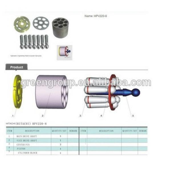 ZX330-2 EX550-3 HPV220-8 hydraulic swing motor spare parts,HPV102,HPV116,HPV118,HPV145,HPV220,HPV220-8 slew motor #1 image