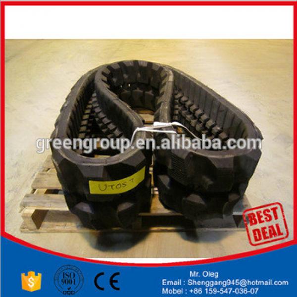 takeuchi Tl-150 rubber track,rubber belt , 450x100x50 rubber pad ,loader rubber track ,excavator rubber track TB80,TB175, #1 image