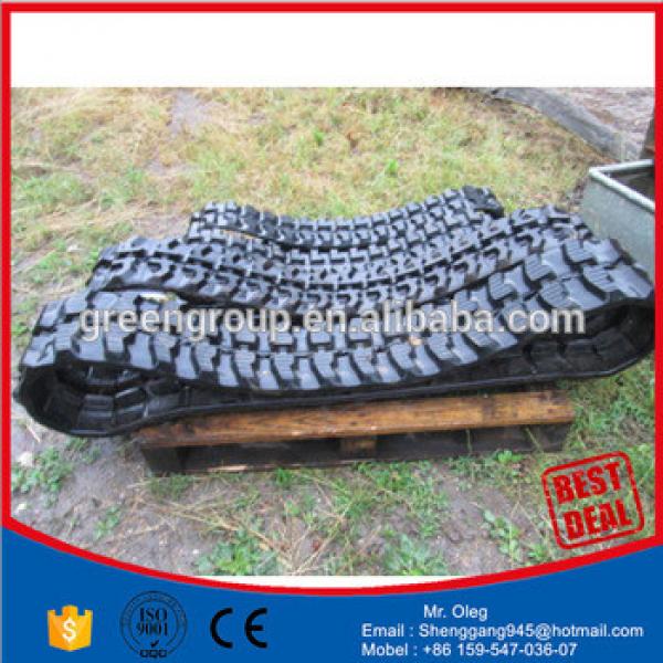 takeuchi TB175 rubber track,TB 80FR,TB 180FR,rubber belt ,450x81 rubber pad . #1 image