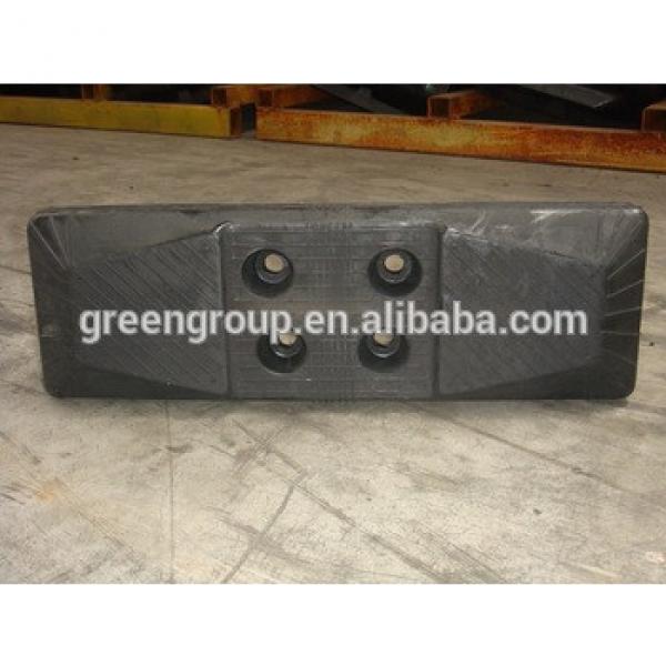 Kobelco SK135 rubber pad ,500MM,track pad,SK55,SK75UR,SK30,SK45,SK80,SK50,SK100,SK25,SK90,SK120, #1 image