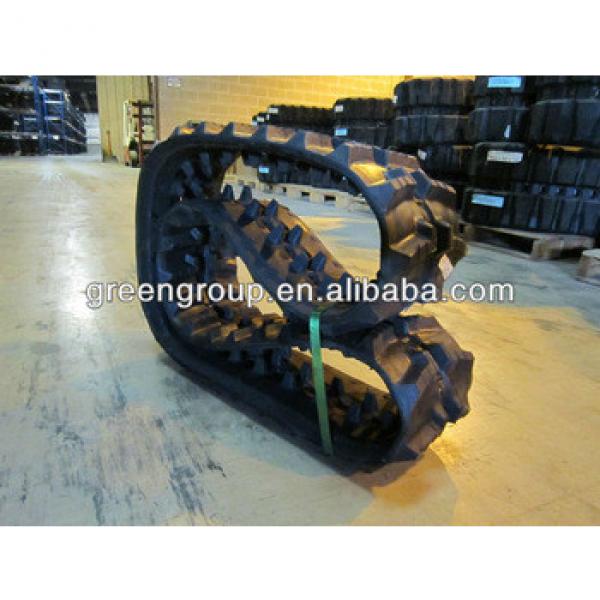 EXCAVATOR RUBBER TRACK TO FIT KOBELCO SK032, SK035 350x52.5x76 #1 image