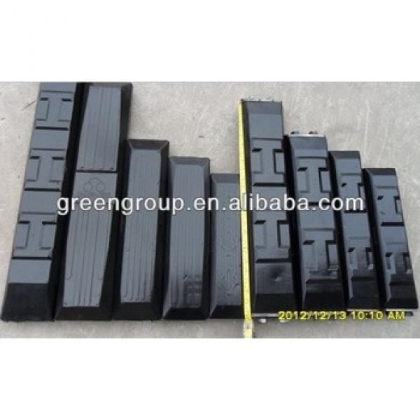 hyundai R190LC-5 rubber track,rubber pad R55,R60,R80-7,,R170LC-5,R205,ROBEX130,ROBEX 140,400X72.5X76, #1 image