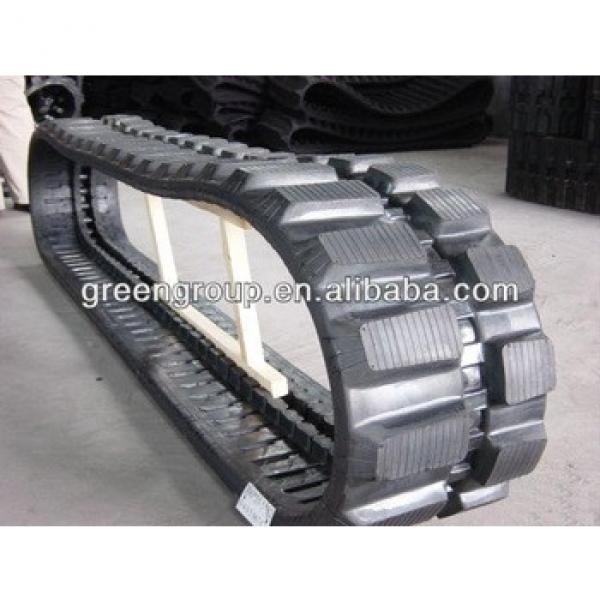 Daewoo Solar 75 rubber track,min excavator Solar 130,Solar 140,Solar 65,Solar 90,solar 80,DX55,DX60,DX130,DX260,DH55,DH60,DH75 #1 image