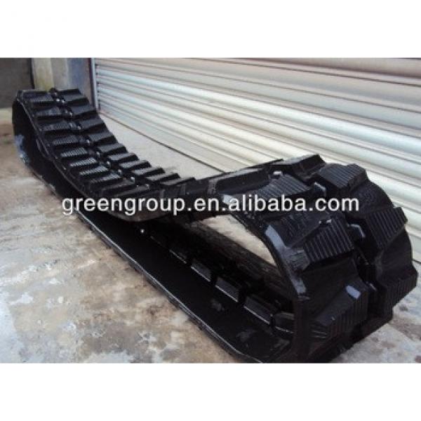 B7-3 excavator rubber track,rubber pads:B6U,B7-3,B7U,SV05,SV08 ,SV13,Vio10,VIO60,SV08,VIO15,VIO20,VIO70,VIO75, VIO35-2,VIO45,V #1 image