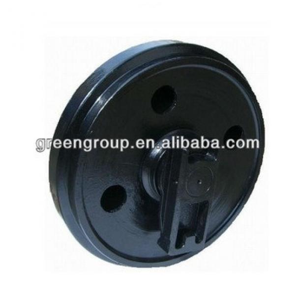 Kobelco excavator front idler,roller,sprocket,SK120-6,SK40,SK200-8,SK45,SK50,SK60-8,SK100,SK75,SK130,SK55,SK160,SK135SR,SK330-6, #1 image