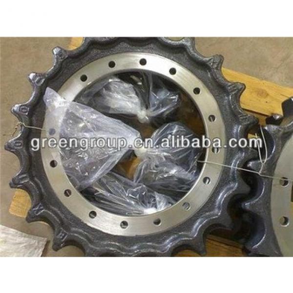 Kobelco excavator drive sprocket,idler,roller,SK120-6,SK40,SK200-8,SK45,SK50,SK60-8,SK100,SK75,SK130,SK55,SK160,SK135SR,SK330-6, #1 image