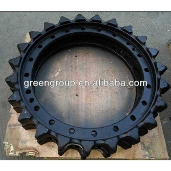 Kobelco SK120 excavator drive sprocket,front idler,SK40-2,SK200-8,SK45,SK50,SK60-6,SK100,SK75,SK130,SK90,SK80,SK135SR,SK330-5 #1 image