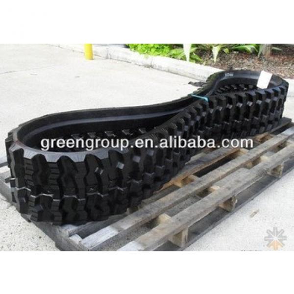 Sumitomo excavator SH70 rubber track,SH30 rubber pad:SH35,SH45,SH40,SH55,SH50,SH90,SH60,SH75,SH80,SH95,SH100,SH120,SH130,SH140, #1 image