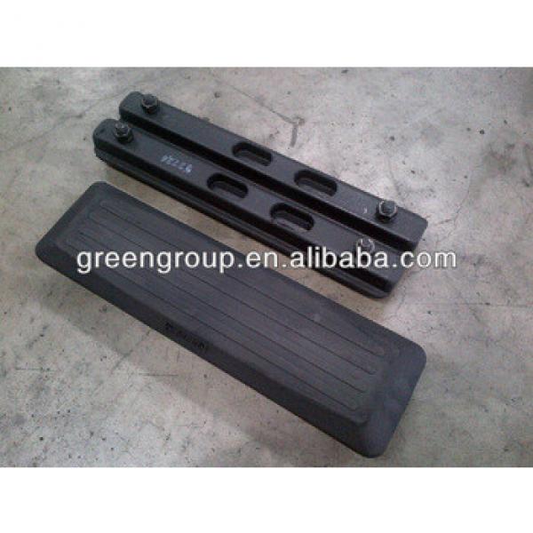 Excavator rubber track pad,for Sumitomo,Volvo,Kubota,Doosan,Hyundai,Daewoo,Kato,Sunward pump,roller, #1 image