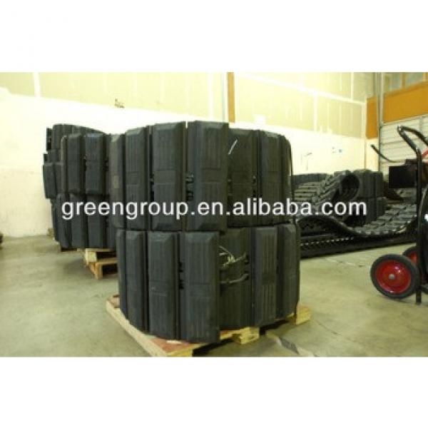 excavator rubber pad:EX30,EX40,EX150,EX55,EX60,EX75,EX90,EX100,EX120,ZX45,ZX75,ZX90,ZX55UR-2,ZX110,ZX27,ZX50,ZX60,EX160 #1 image