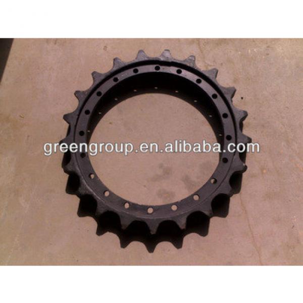 Kobelco excavator sprocket,track bottom roller,SK45 SK60,SK30,SK100,SK120,SK130,SK210LC,SK170,SK350-6,SK200-8,SK180,SK140,SK100 #1 image