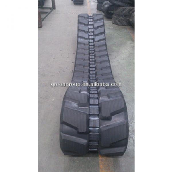 Kobelco SK45 rubber track:SK75UR excavator rubber pad,SK60,SK30,SK80,SK50,SK120,SK65,SK75-2,SK03,SK160,SK100,SK25,SK55,SK90, #1 image