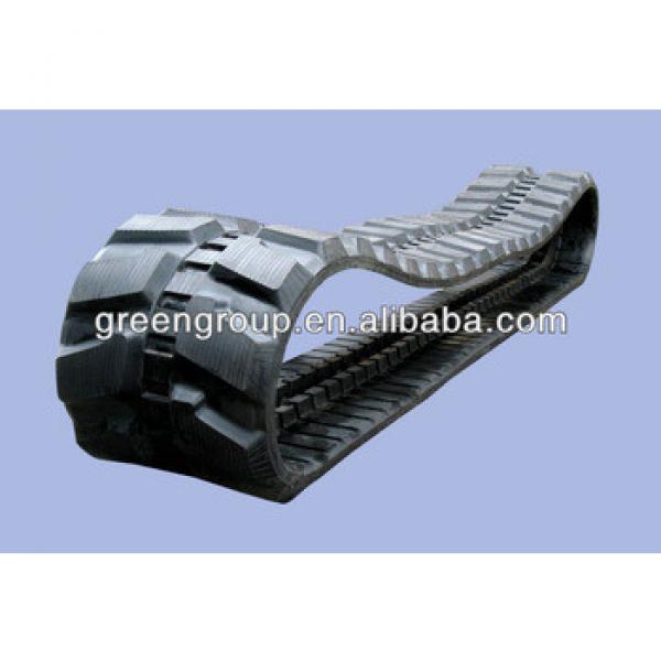 EXCAVATOR RUBBER TRACK,350x52.5x76,KOBELCO SK032,SK035,SK45,SK50,SK55,SK60,SK75,SK95,SK90 RUBBER TRACK PADS #1 image