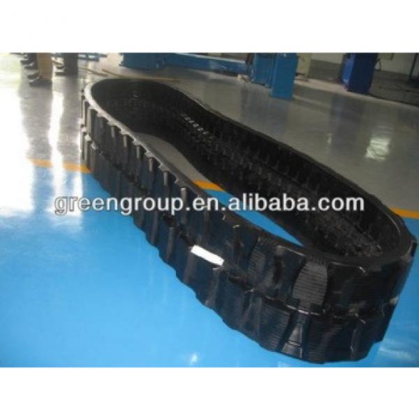 MITSUBISHI EXCAVATOR RUBBER TRACK,MM55 RUBBER PAD,MM20,MM30-2,MM30SR,MM35,MS20,MS30,MS35,MM40,MM45,MM40,MM57 #1 image