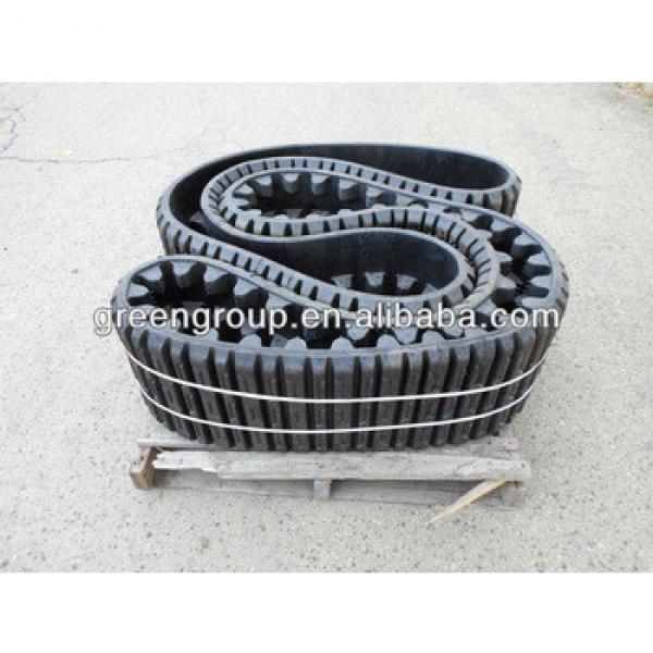 Hanix Rubber tracks for excavator,Sumitomo,,Kato,Bobcat,Takeuchi,Hyundai,Kubota,Daewoo,Doosan,Samsung, #1 image